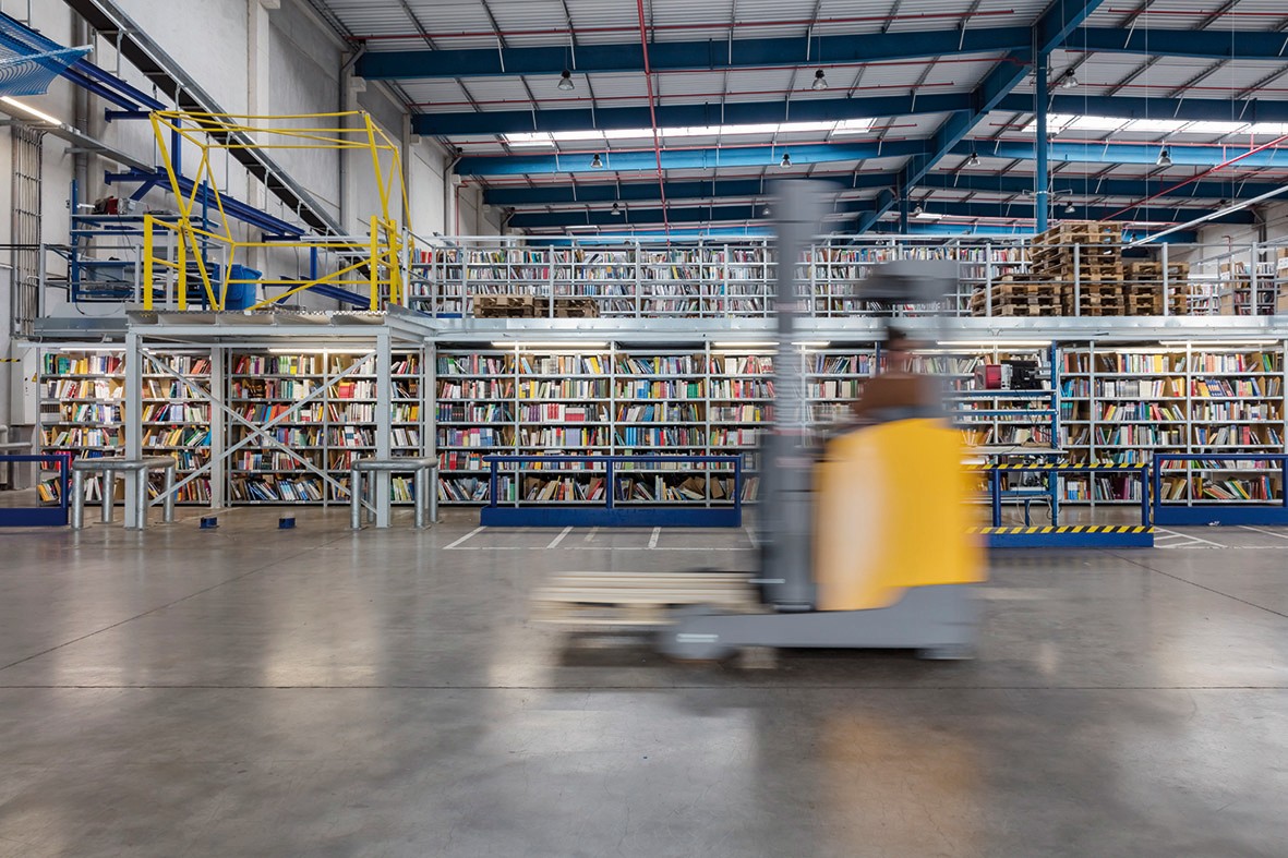 Aufreger Lagerverkleinerung: Libri hat sein Barsortimentslager um eine sechsstellige Titelzahl bereinigt. (Foto: Frieder Blickle)