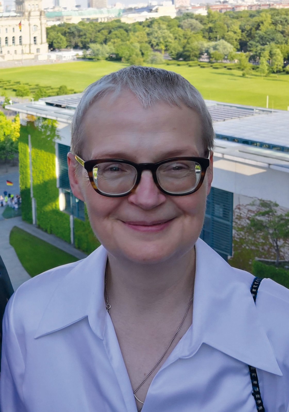 Einsatz für die Unabhängigen: Karin Timme, Verlegerin von Frank & Timme, kümmert sich in der IG Unabhängige Verlage um die Belange nicht-konzerngebundener Verlagshäuser. (Foto: privat)