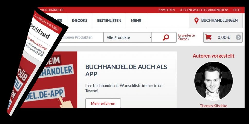 Shop-Portal wird abgeschaltet: Buchhandel.ade…