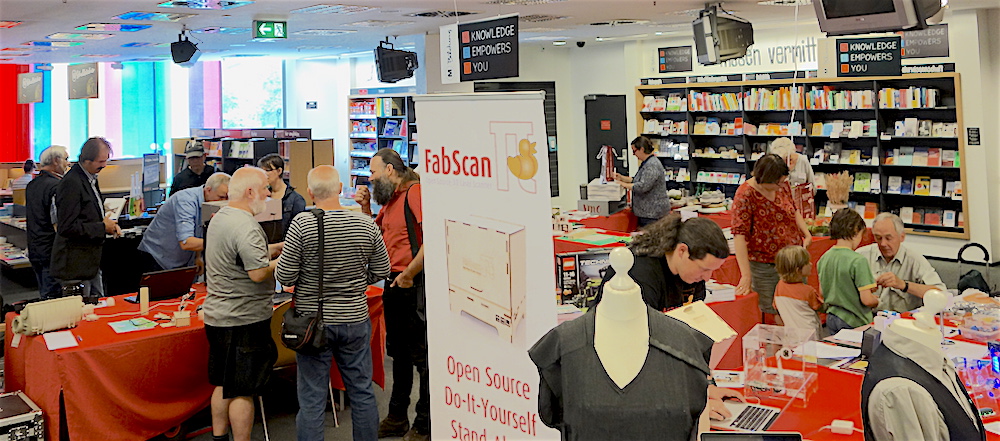 Schon kurz nach Eröffnung der Filiale in Essen herrschte Andrang an den Tischen der Maker.