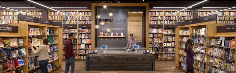 Amazon plant Neueröffnung in Manhattan
