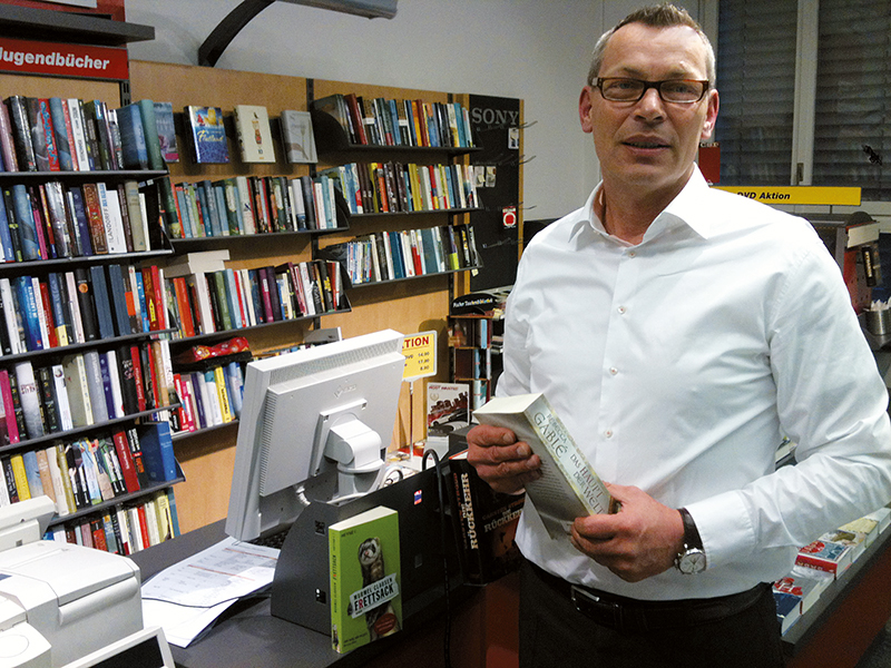 Im Discount-Auftritt agiert die Kette preisoffensiv und Ex Libris-Chef Daniel Röthlin steht mit entsprechend kleinen Margen unter Kostendruck. (Foto:. Shoppi Tivoli)