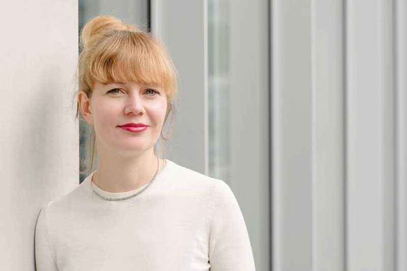 Orientierung stiften: Ulrike von Stenglin wechselte im Herbst 2017 von Ullstein (wo sie das Imprint Ullstein fünf gründete) zu den Hanser Literaturverlagen, um den neuen Programmbereich „hanserblau“ aufzubauen. (Foto: Lena Ganssmann)