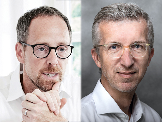 Markus Wilhelm und Olaf Deconinck von Publisher Consultants