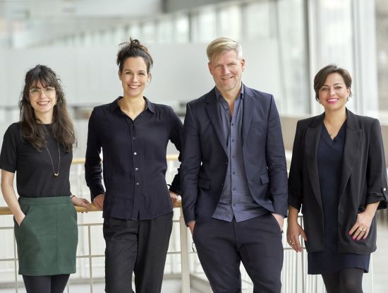 Caterina Schäfer, Dr. Lisa Volpp, Felix Rudloff, Vanessa Gutenkunst. © Alexander Paul Englert