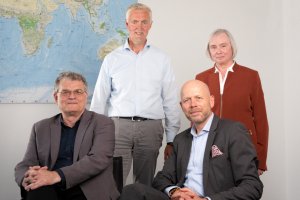 Thomas Michael, Frank Tscherwen, Till Meinert und Andrea Watermeyer (Foto: Timon Schnür)