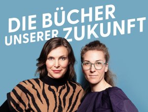 Direkter Dialog mit unabhängigen Verlegerinnen: Am Messe-Sonntag (30.4.) präsentieren Annika Bach und Anne Friebel (v.l.) ihren neuen Branchenpodcast auf der Leipziger Buchmesse, ab 12.30 Uhr am Messestand des Sächsischen Verlagspreises (Halle 4, Stand C306).