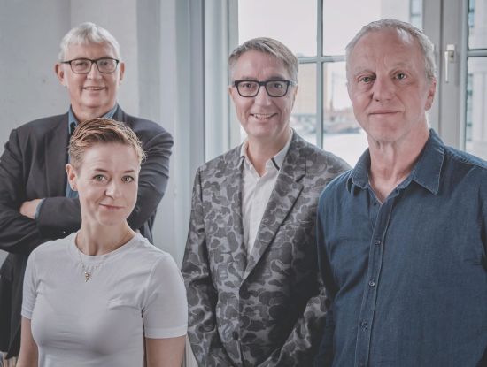 Kurt Thielen, Tina Jürgens, Sascha Lazimbat, Konrad von Löhneysen (v.l.) (Foto: Zebralution)