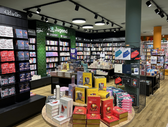 Blick in die neue Thalia Buchhandlung Amberg. (Foto: Thalia)