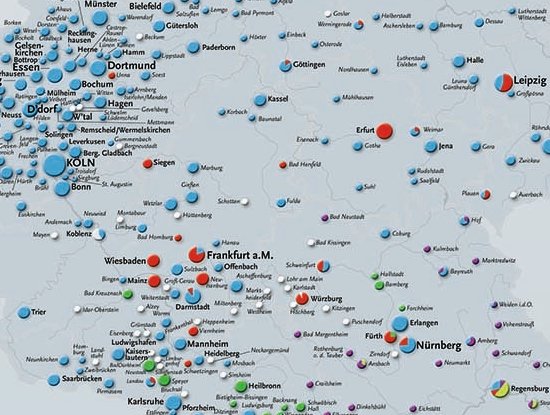 Filialatlas 2024 (Grafik: buchreport)